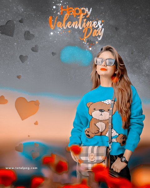 Cb editing valentine's day background