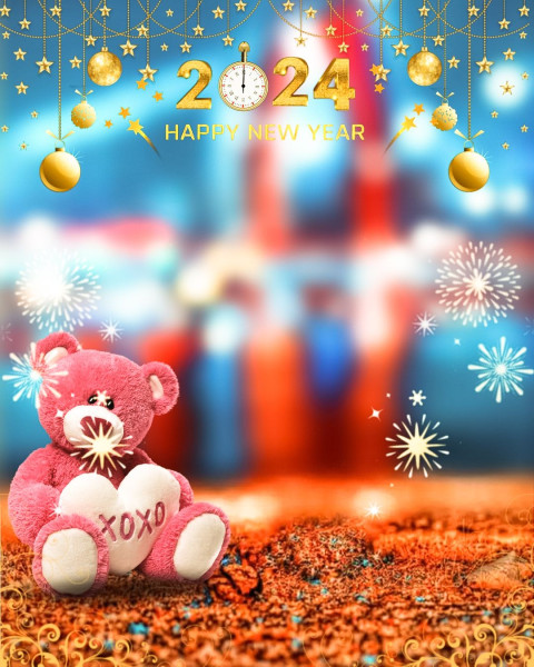 Cb New Yer 2024 Hd Background