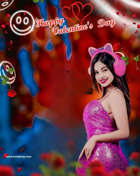 Cb valentine day editing background