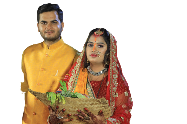 Chhath puja couple png images