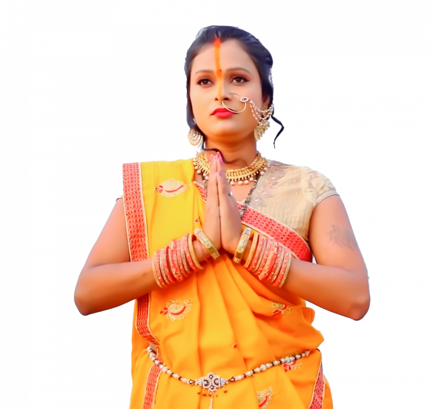 Chhath puja girl hd png for editing