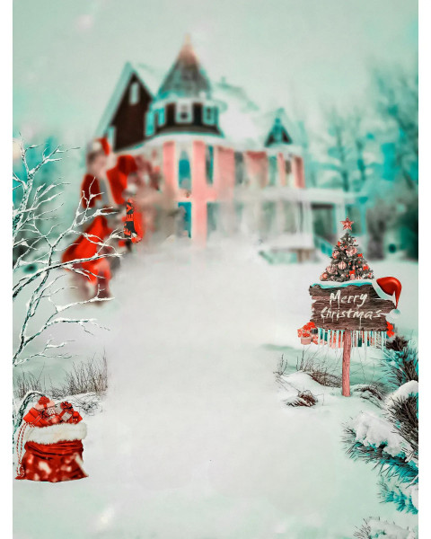 Christmas cb editing background