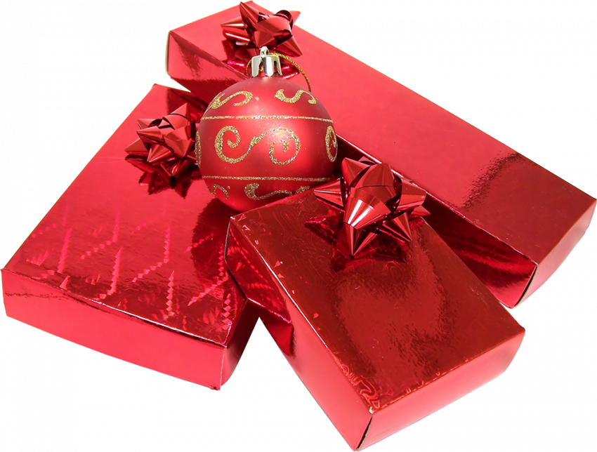 Christmas giftbox png images