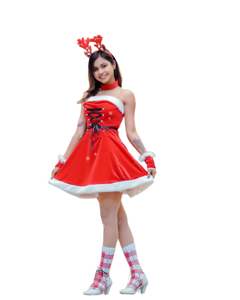 Christmas girl png