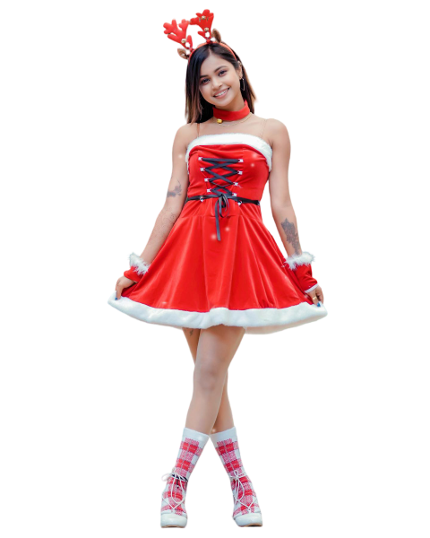 Christmas girl png images