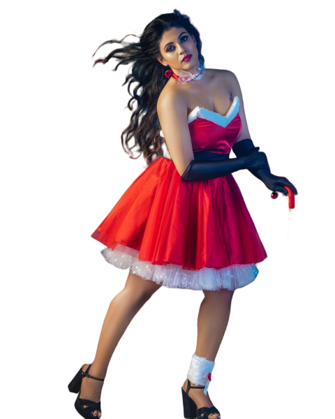 Christmas girl PNG Transparent Images Free Download