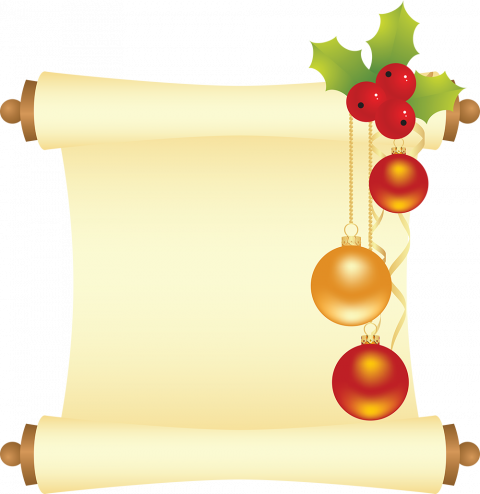 Christmas note transparent hd png