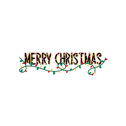 Christmas text png free download