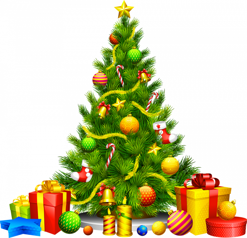 Christmas tree photoshop png images