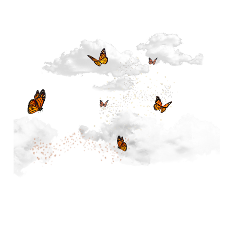Clouds butterfly transparent png