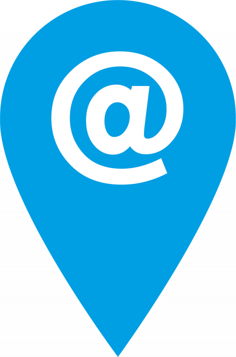 color icons blue email png images