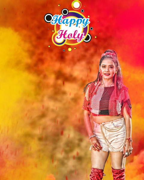 Colorful Festival Happy Holi Background Hd