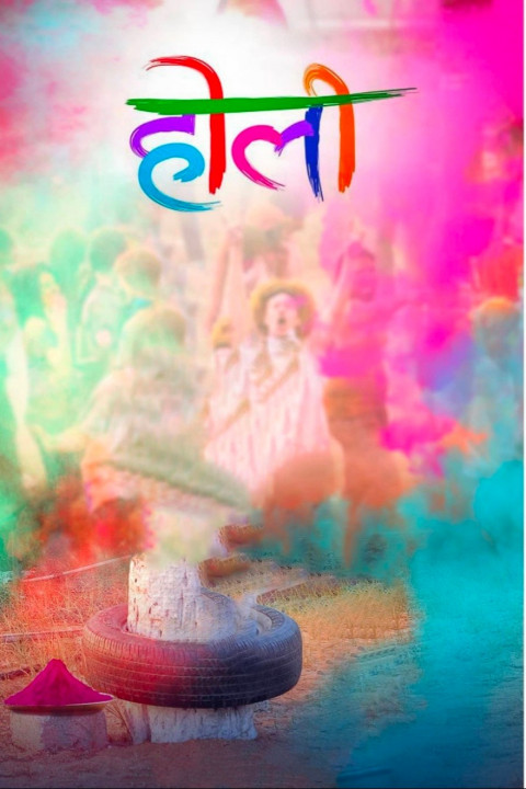 Colorful Holi Photo Editing Cb Background for Picsart And Photoshop