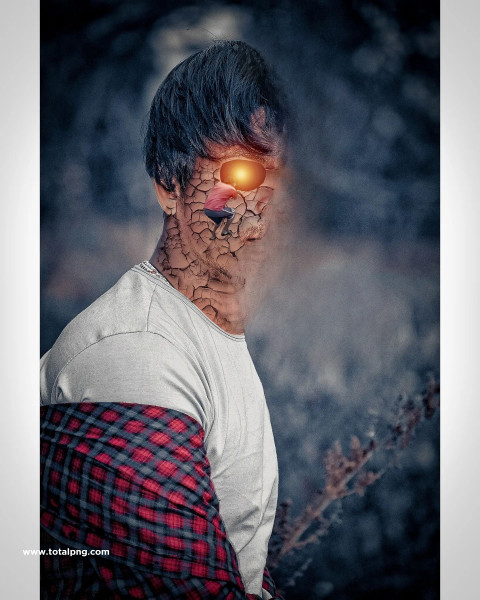 Crack face cb editing background hd