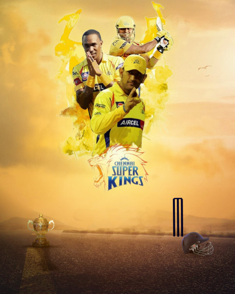 Csk ipl editing background download