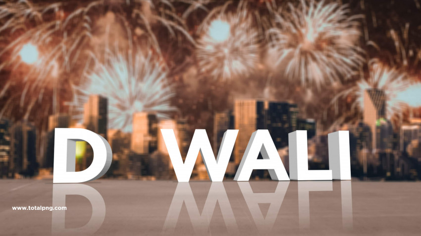 #d diwali text editing background