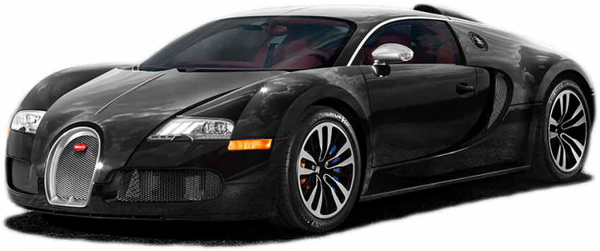 Dark black Bugatti PNG Download   totalpng copy