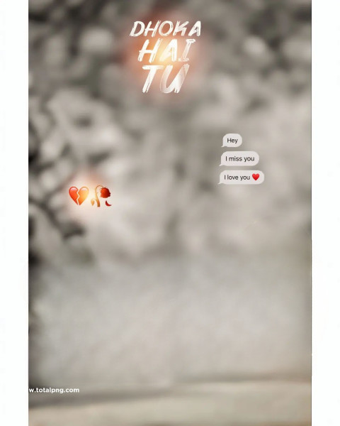 Dhokha hai tu photoshop cb editing background