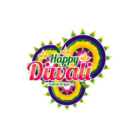 Diwali banner transparent png