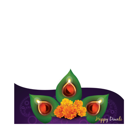 Diwali banner transparent png hd