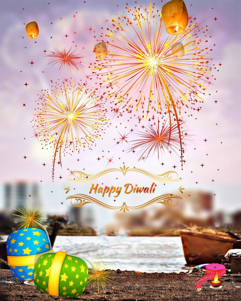 Diwali editing background picsart