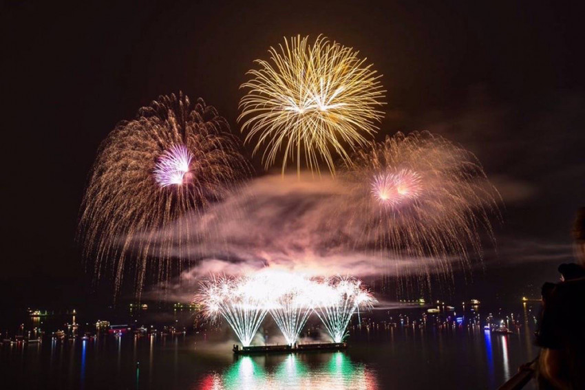 Diwali fireworks editing background