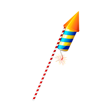 Diwali rocket transparent png