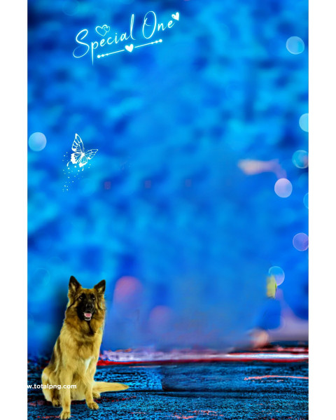 Dog lover background for editing