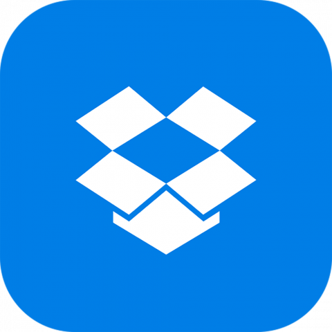 Dropbox Full Logo PNG Image