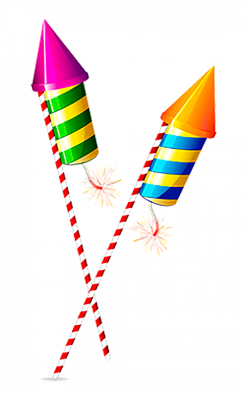 Dual rocket diiwali png