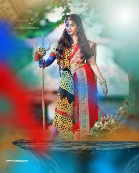 Durga maa background hd editing