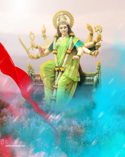 Durga maa photo editing background