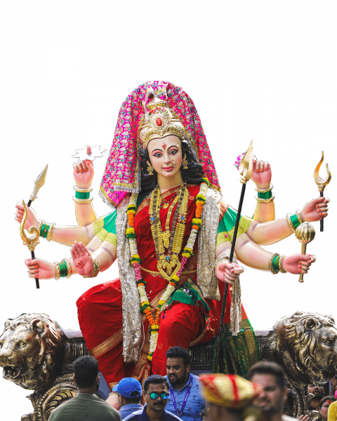 Durga Mata Hd Navratri Png