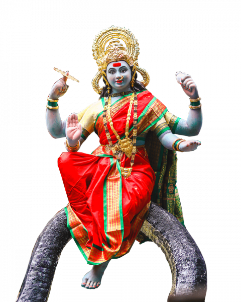 Durga Mata Transparent Background