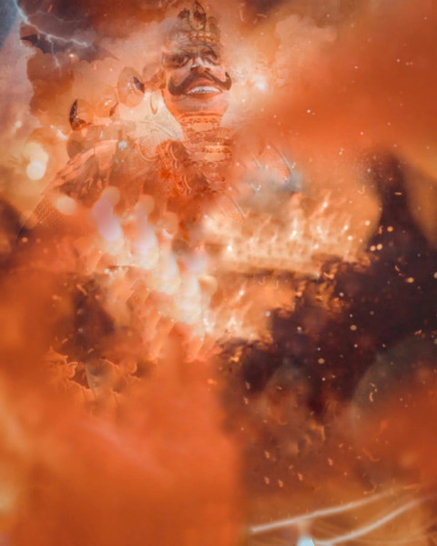 Dussehara photo editing background