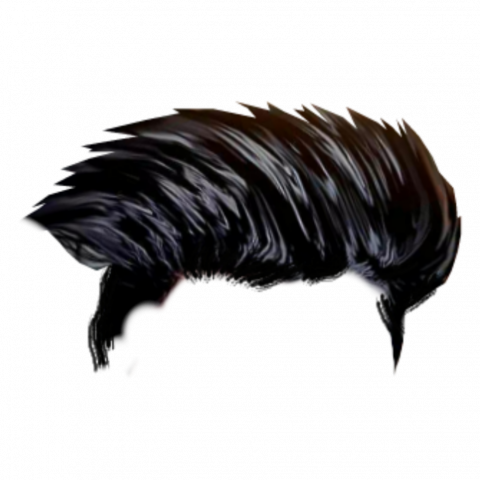editing hair png
