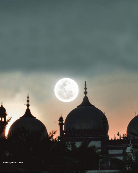 Eid night moon editing background (2)
