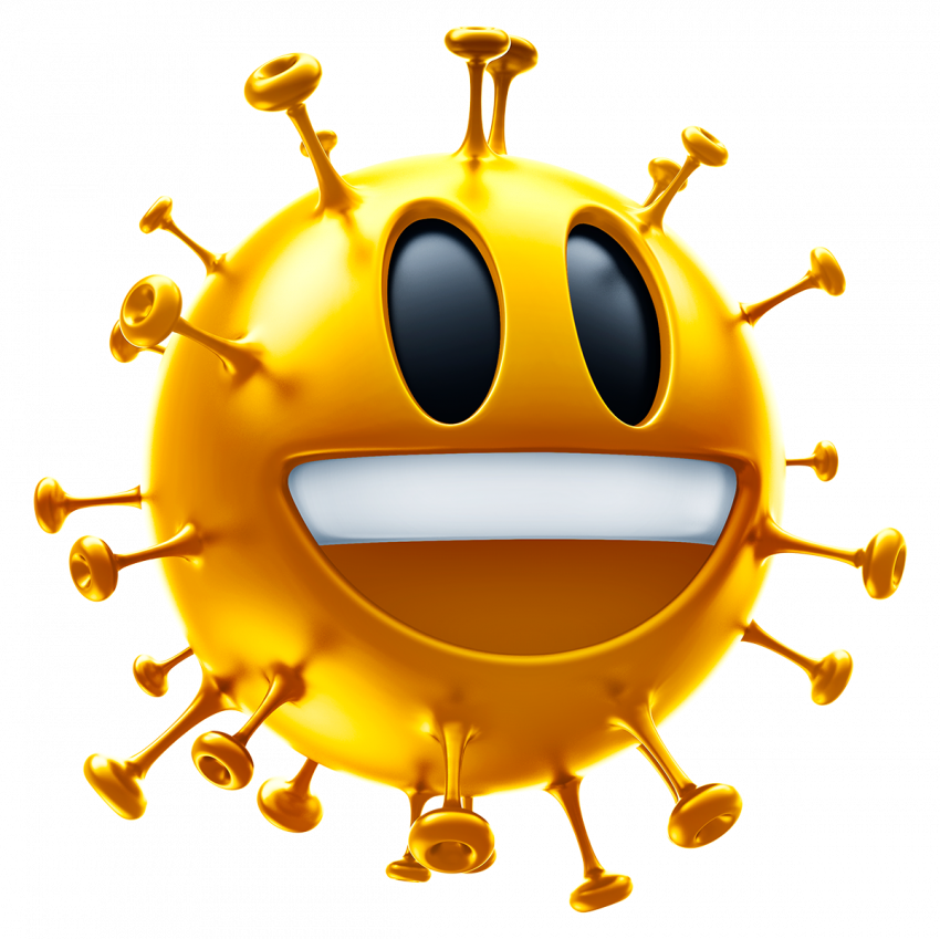 Emoji Vírus 3D Png Img