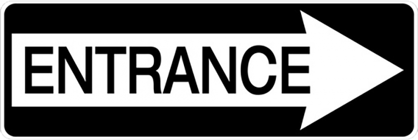 Entrance arrow transparent background,Entrance text png images