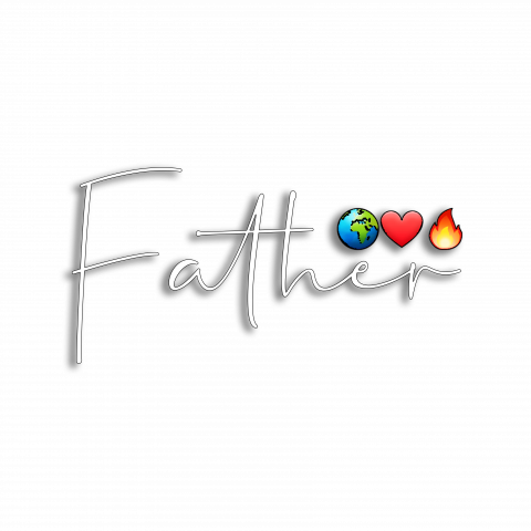 Father Text PNG Transparent Images Free Download