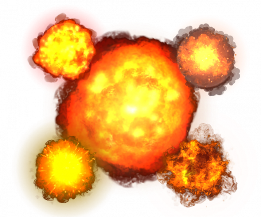 fire explosion png