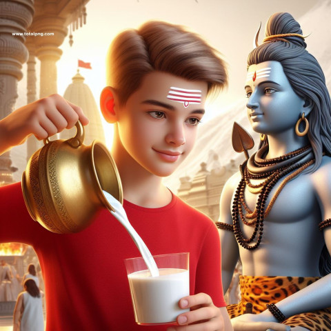 Free AI Maha Shivratri Image Poster Download