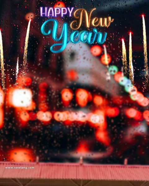 Free new year editing background