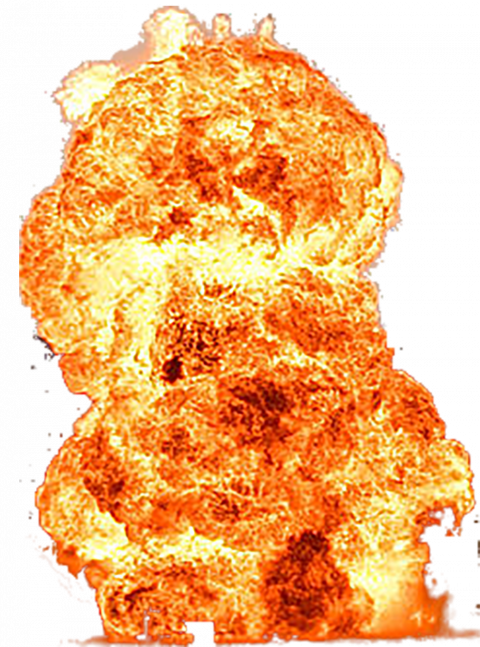 Full explosion png transparent