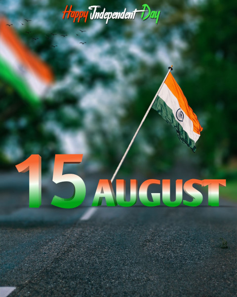 Full hd 15 August editing background