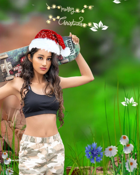 Full hd cb christmas editing background