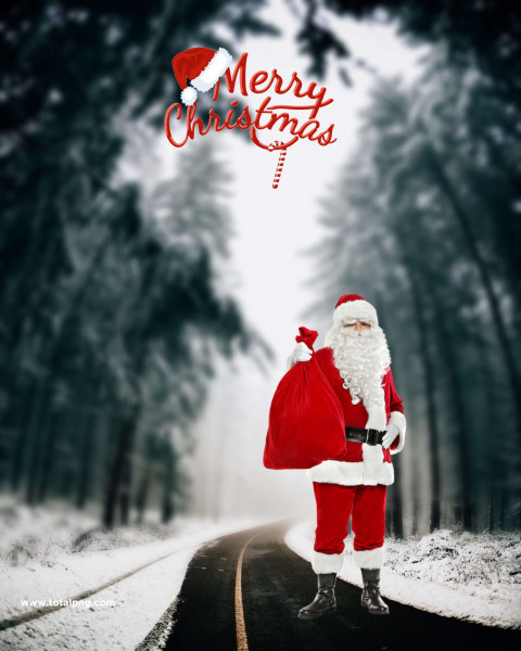 Full hd christmas editing background
