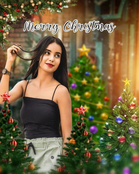 Full hd christmas editing background