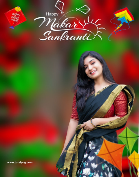 Full hd makar sankranti cb editing background