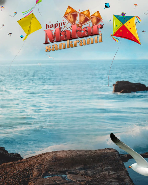 Full hd makar sankranti editing background